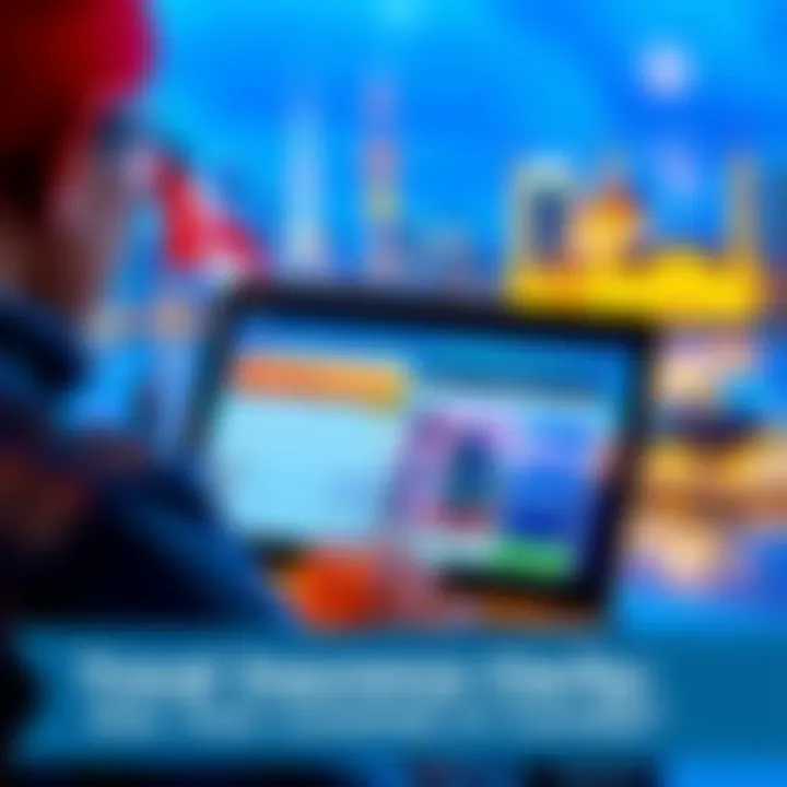 A traveler reviewing travel insurance options while planning a trip to Canada, with flight and hotel details on a laptop screen