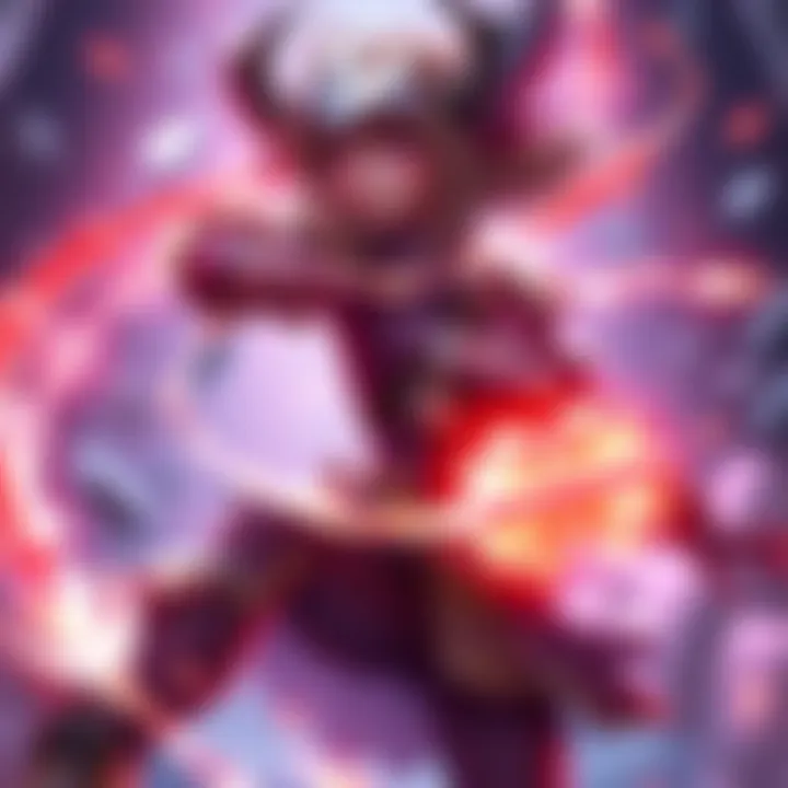 A character named Tressa showcasing the agony build with powerful effects in a gaming environment