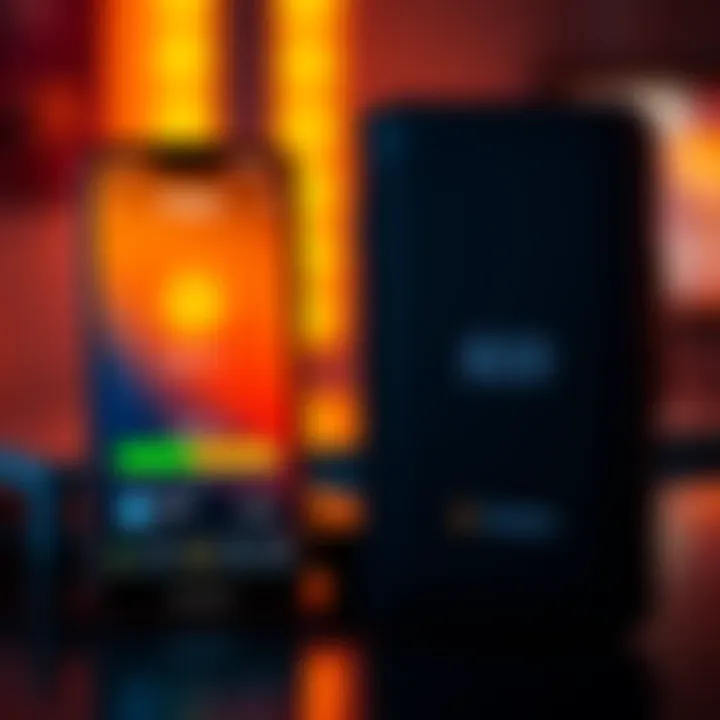 A smartphone displaying the Trezor Suite app showing a Bitcoin balance, next to a Trezor Model T wallet with no displayed balance.