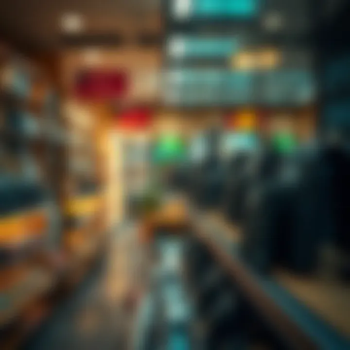 Display of Trezor hardware wallets on a store shelf in France