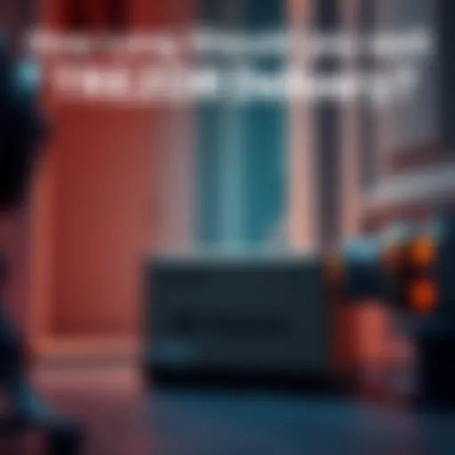 A TREZOR package sitting at a doorstep, representing delivery waiting times