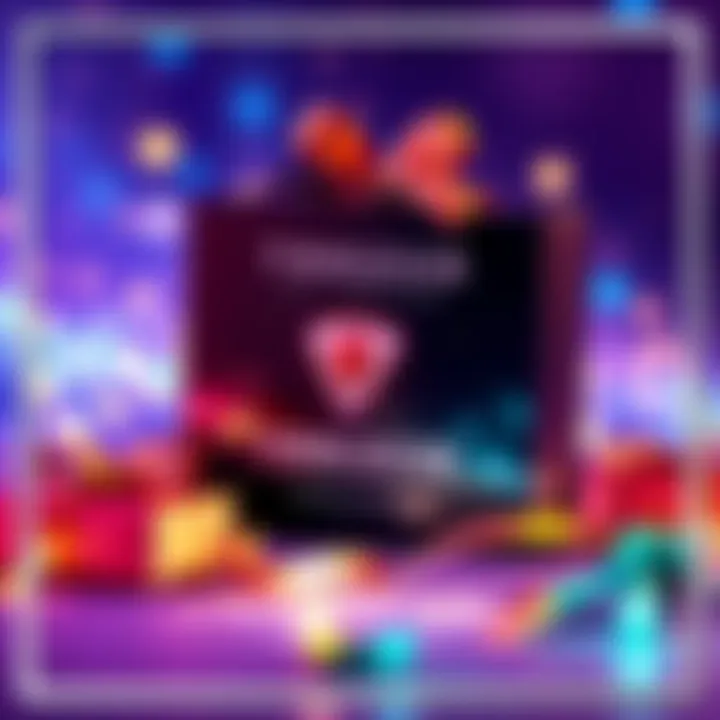 A TREZOR gift package with a sleek design showcasing crypto security features.