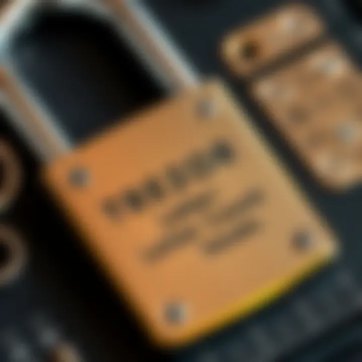 A close-up of the Trezor Keep Metal showing the four-letter word limitation feature on its surface, highlighting user frustrations with the product.