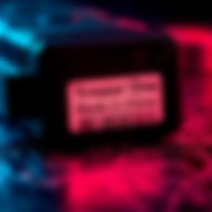 A close-up of a Trezor One hardware wallet showing a barcode labeled 'Made in China', creating concerns about authenticity and security.