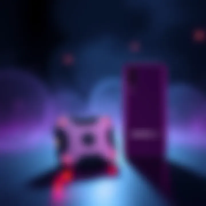 Trezor Safe 3 hardware wallet next to a Samsung A34 smartphone, showcasing potential compatibility.