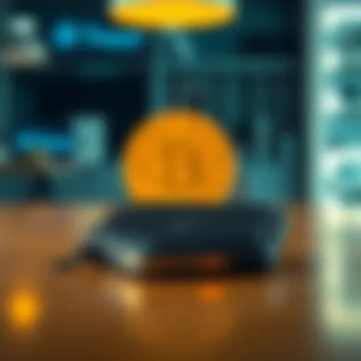 Trezor Safe 5 Wallet on a Table A Trezor Safe 5 wallet sitting on a table with a Bitcoin logo in the background, illustrating the challenge of selling Bitcoin.