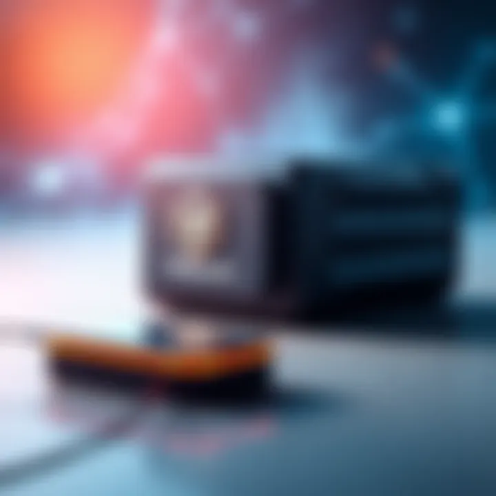 Trezor Safe 7 Limited Edition Concept A sleek, modern design of a Trezor Safe 7 with a futuristic look, featuring a bold Trezor logo on a clean surface. The image showcases the anticipation for a limited edition product, surrounded by dig...