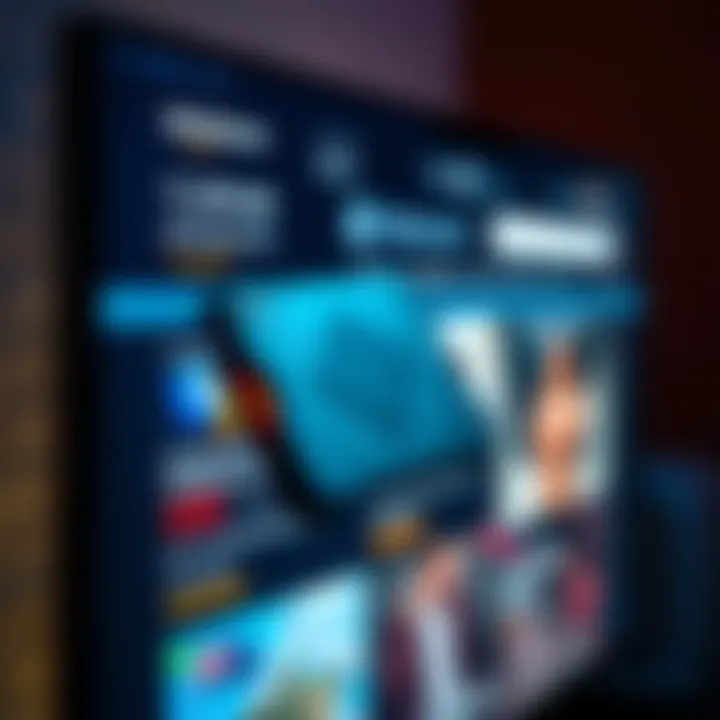 Close-up of a Trezor wallet displayed on a computer screen showing Amazon.ae listings