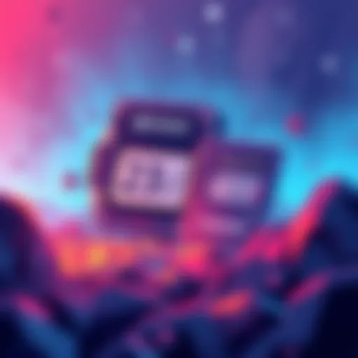 Illustration showing a Trezor wallet alongside a mnemonic phrase and a passphrase, illustrating the recovery process.