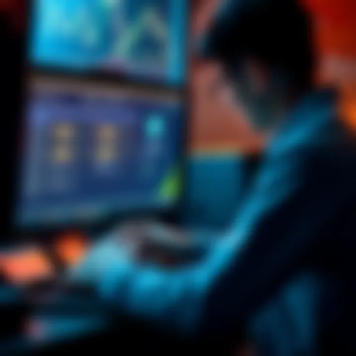 A person setting up their Trezor wallet on a computer, displaying multiple wallet addresses and checking balances.