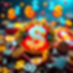 A vibrant graphic showing the $TROLL logo with dollar signs and meme elements in a colorful design