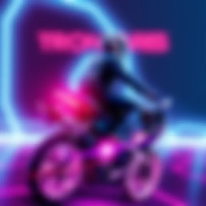 Tron Ares movie poster featuring the iconic light cycle on a digital grid background
