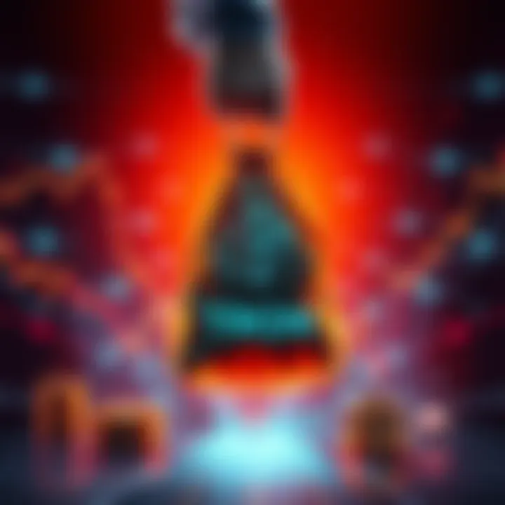 TRON Investment Strategy A graphic showing a person holding a bag labeled TRON, surrounded by charts and staking symbols, representing long-term investment strategies.