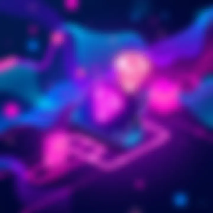 Illustration showing a digital wallet connected to the TronMax platform with arrows indicating optimized TRX transactions and reduced fees.