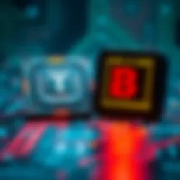 An illustration showing Tropic 01 chips alongside a representation of a Ledger device highlighting its vulnerabilities.