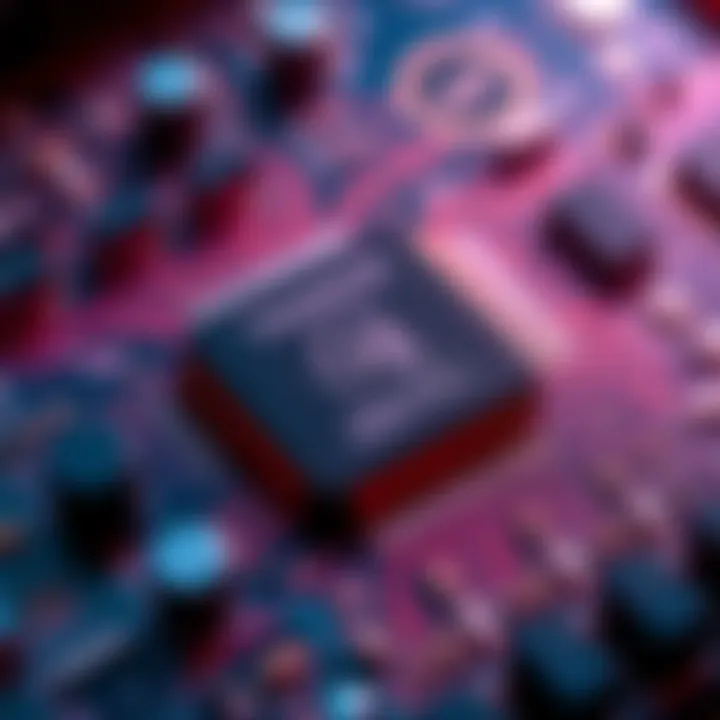 TROPIC01 chip on a circuit board Close-up of a TROPIC01 chip on a circuit board, highlighting its vulnerability issues