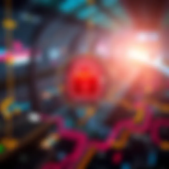 Navigating Two-Factor Authentication Challenges A visual representation of troubleshooting 2FA and wallet confirmation failures with a focus on security