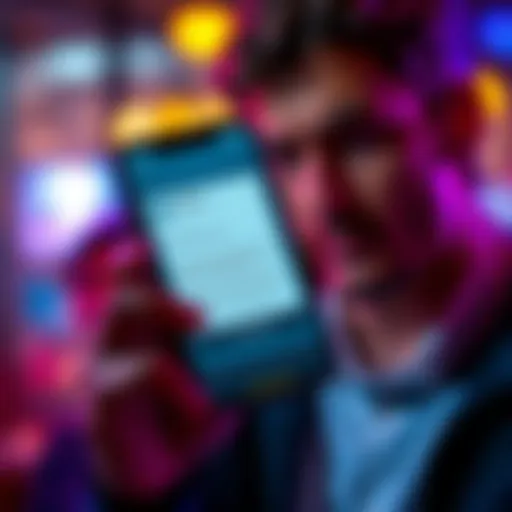 Troubleshooting Ledger iPhone App A person holding an iPhone displaying the Ledger app with a confused expression, illustrating issues with adding a Hedera account.