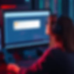 A person looking frustrated at a computer screen displaying a pending payment message on a blockchain platform, with a support chat window open.