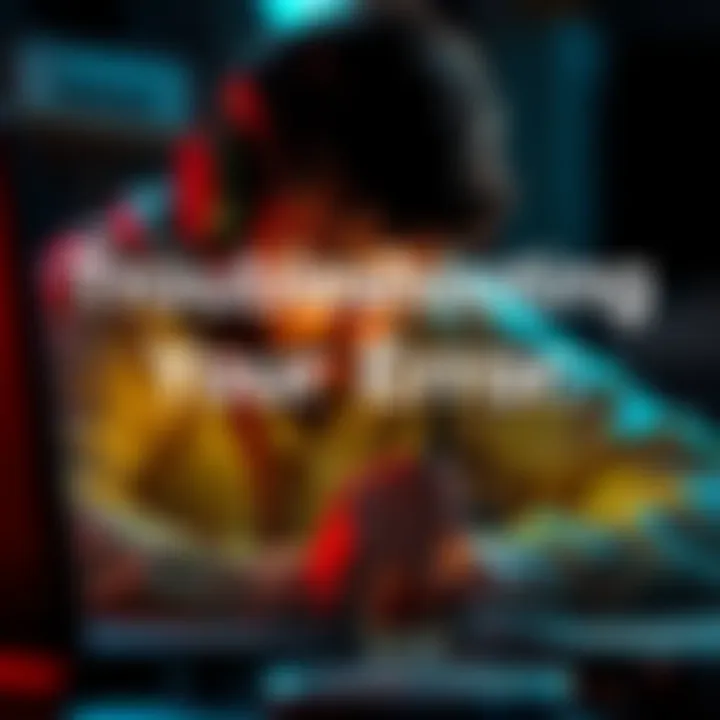 Resolving Technical Challenges A person troubleshooting a computer error with tools