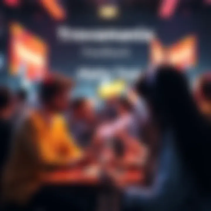 Participants sharing feedback during Trovamania's Alpha Test event
