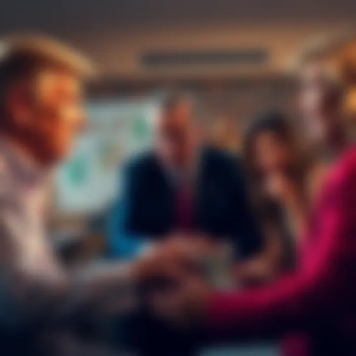 Members of the Trump family engage in a conversation about upgrading the U.S. dollar, with charts and currency notes in view.