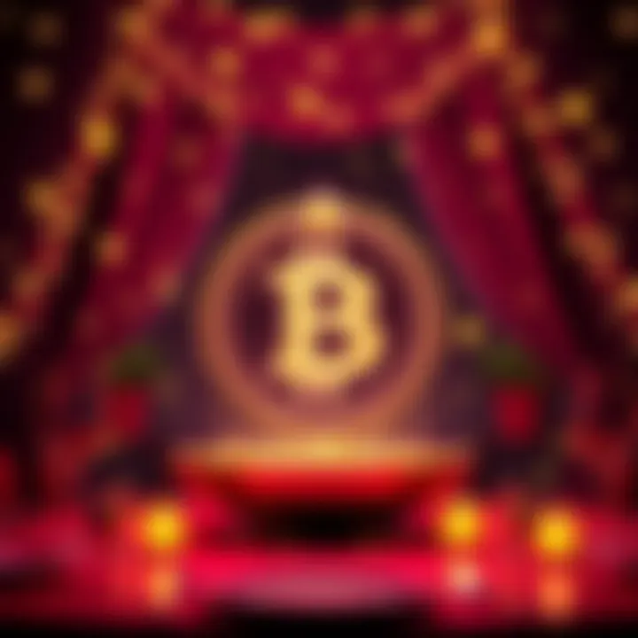 A visual representation of a dinner invitation featuring the Trump meme coin logo, with celebratory graphics symbolizing a price surge.