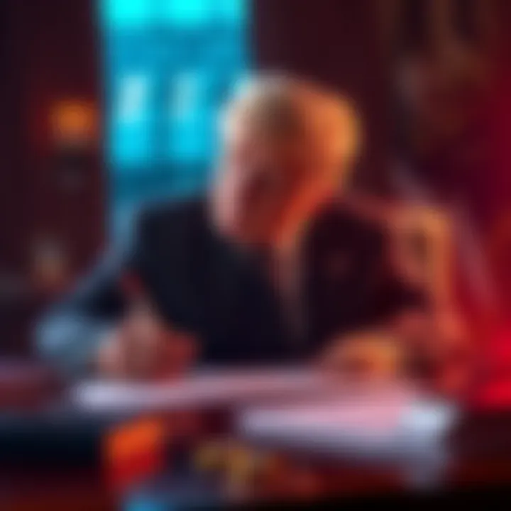 President Trump signing an executive order to allow cryptocurrency in 401(k) plans