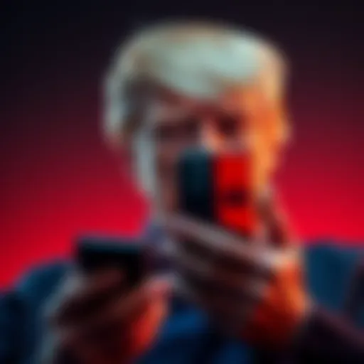 A person with a concerned expression looking at a phone, symbolizing regret over falling for a cryptoscam