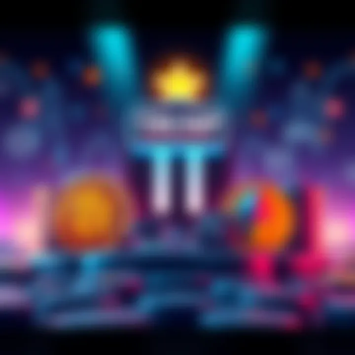 Trump's Truth Social Crypto ETFs An illustration of Trump's Truth Social logo with cryptocurrency symbols representing Bitcoin, Ethereum, and Cronos, highlighting the new ETFs filed with the SEC.