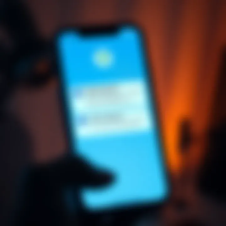 A phone screen displaying error messages from the Trust Wallet app, indicating account creation and verification issues.