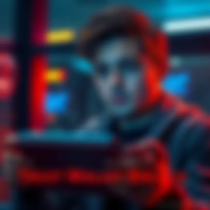 A person looking worried while checking their Trust Wallet after a scam incident