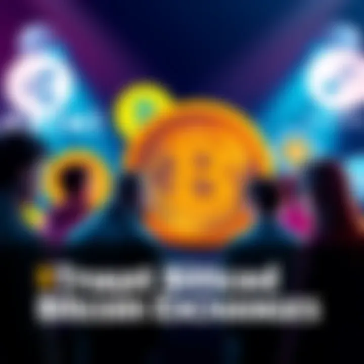 Trusted Bitcoin Exchanges A group of people discussing reliable platforms for buying Bitcoin, with logos of exchanges like Gemini in the background.