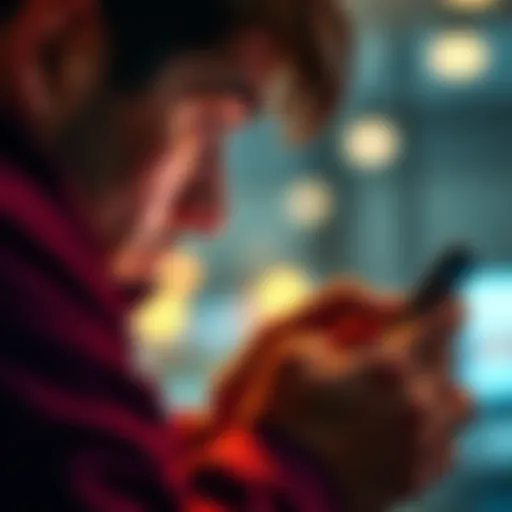A person examining built-in wallet swap features on their smartphone, pondering reliability and security in crypto transactions.