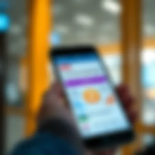 A graphic showing a smartphone displaying the Truth Social app alongside CDC health information graphics.