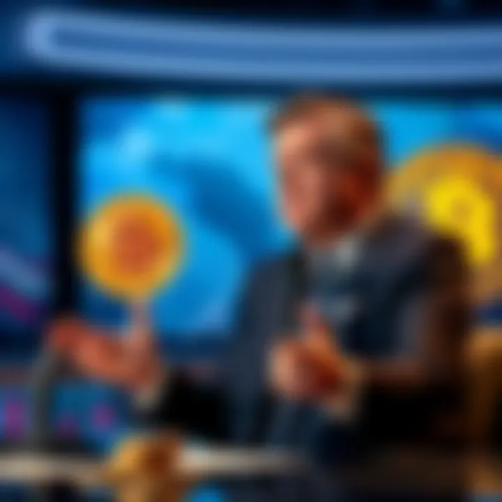 Tucker Carlson speaking on Bitcoin Tucker Carlson discussing Bitcoin and CIA claims on a broadcast