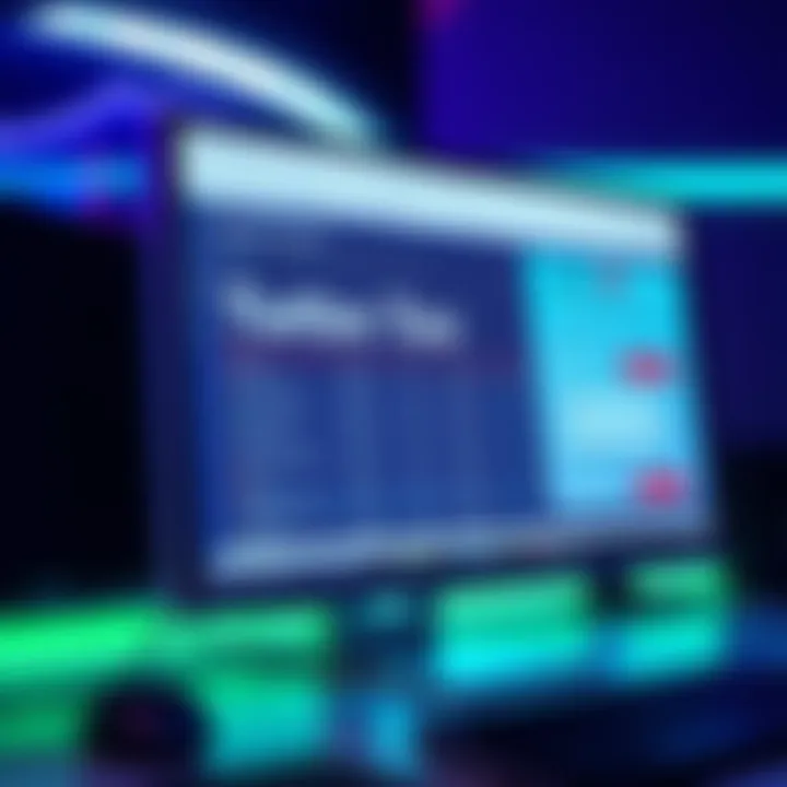 A computer screen displaying Turbo Tax software with highlighted discrepancies in gains and losses.