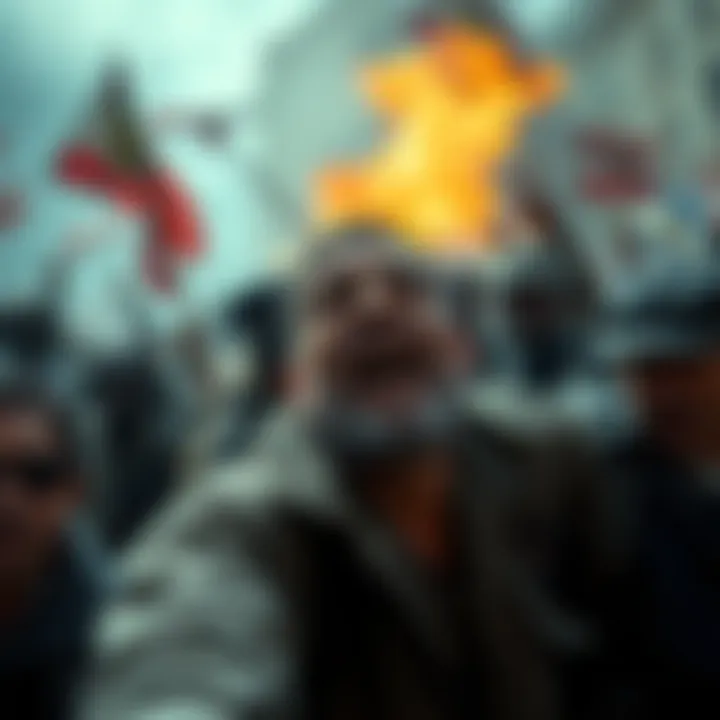 Chaos in Leadership: A Call for Change Frustrated citizens expressing discontent with current administration amidst turmoil