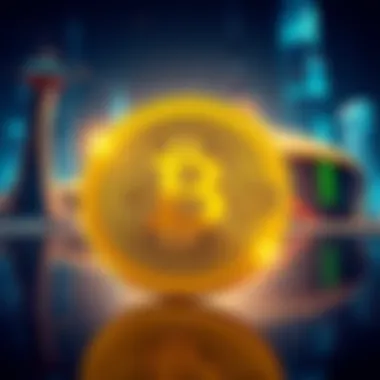 A digital representation of the first US dollar-backed stablecoin registered in the UAE, showcasing the financial innovation in Abu Dhabi.