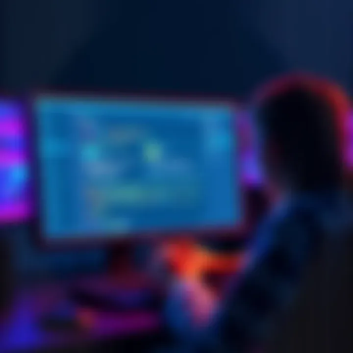 A person working on a computer screen showing Umbrel node setup and wallet key information.