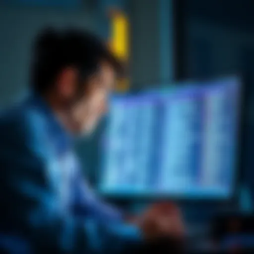 A frustrated team member looking at a long list of unanswered applications on a computer screen, symbolizing the ignored request for the Chain Platform Faucet over five months.