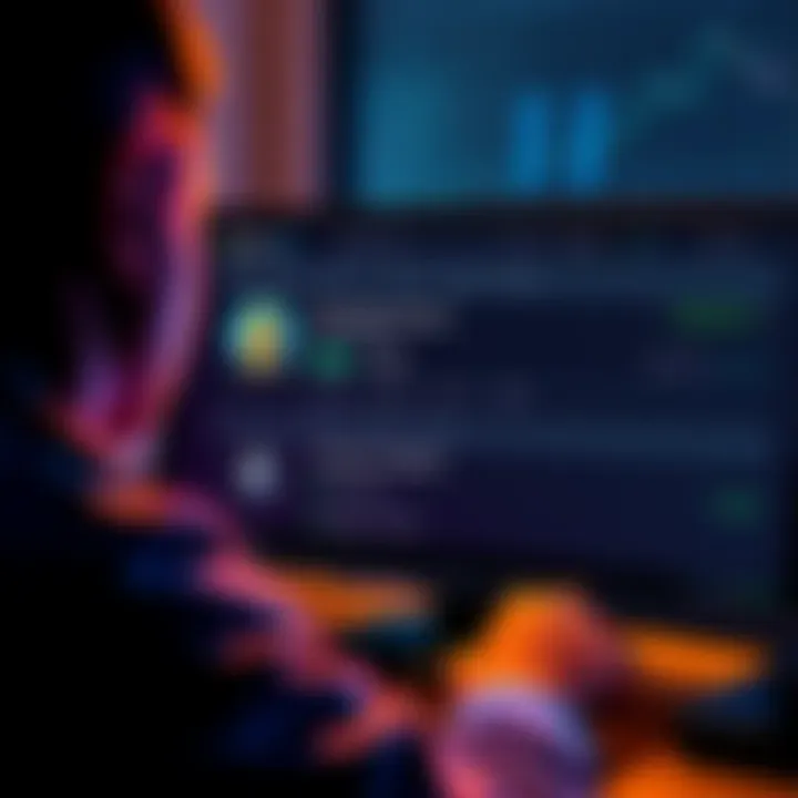 Unauthorized crypto transaction A person looking at a computer screen showing a cryptocurrency wallet with a recent unauthorized transaction listed.