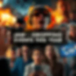 Jaw-Dropping Events This Year Collage of shocking news events, featuring diverse reactions from people