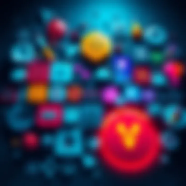 A collage showcasing lesser-known tools and projects in the Solana ecosystem, including icons representing DeFi, developer tools, and consumer apps.