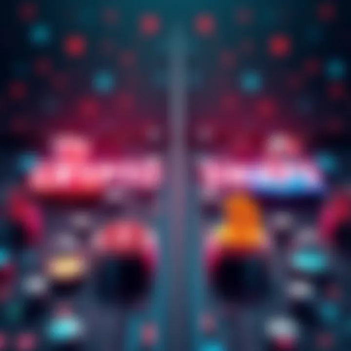 A visual comparison between direct token swaps and swap aggregators in cryptocurrency, showing icons for tokens and platforms used for better trade rates.