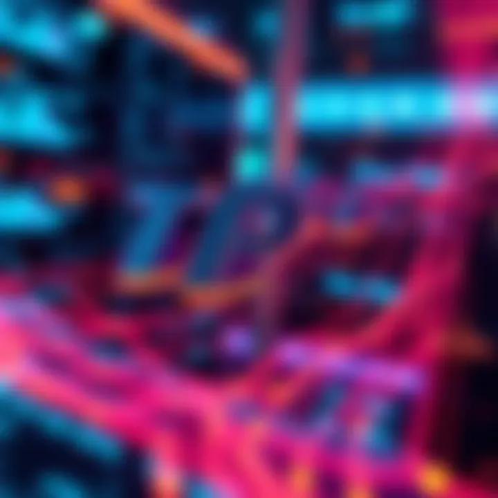 A visual representation showing the concept of Transactions Per Second (TPS) in blockchain technology, highlighting its role in performance evaluation, particularly in fintech and compliance sectors.