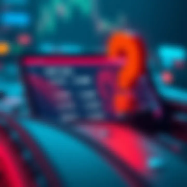 Unexpected crypto transactions A digital wallet screen showing random small XRP and SOL amounts alongside a question mark, symbolizing confusion about transactions.