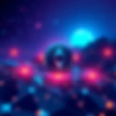 Visual representation of the $UNI token being transferred between Ethereum and Solana blockchains through a bridge called Sunrise.