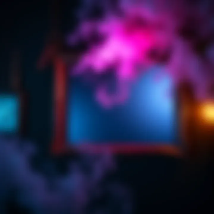 A creative interpretation of a Steam Frame showcasing different framing styles and colors