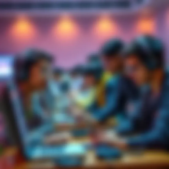 First-year students at a top university in Delhi working on their coding projects during a hackathon.